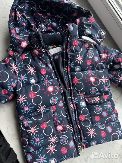 Зимний костюм для девочки 98