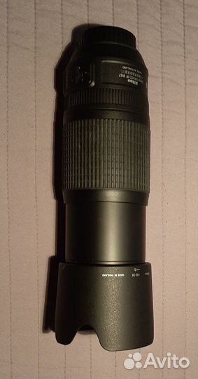 Объектив af-s vr zoom nikkor70-300f/4.5-5.6G if-ed