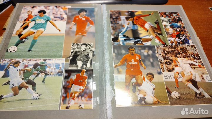 Альбом с футбольными фото