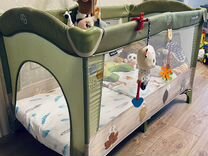 Манеж кровать babyton dreamy green p610