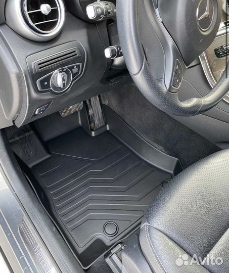 Резиновые ковры 3D Mercedes-Benz GLC Coupe X253