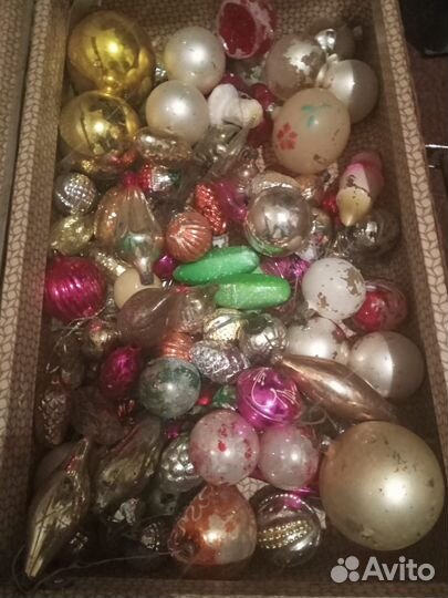 Елочные игрушки СССР