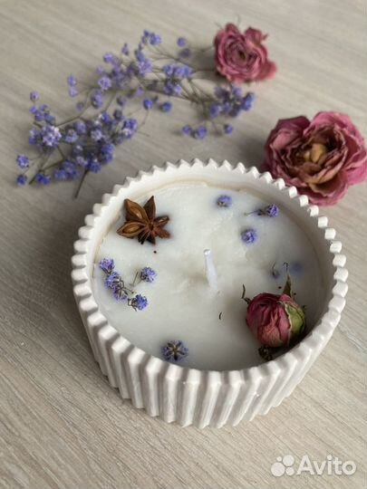 Свечи ручной работы аромо