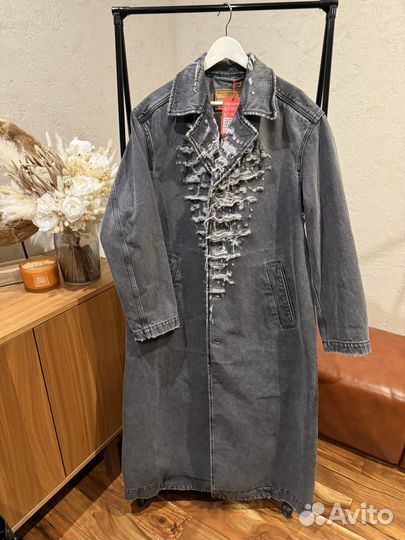 Пальто / плащ джинсовый оригинал Diesel