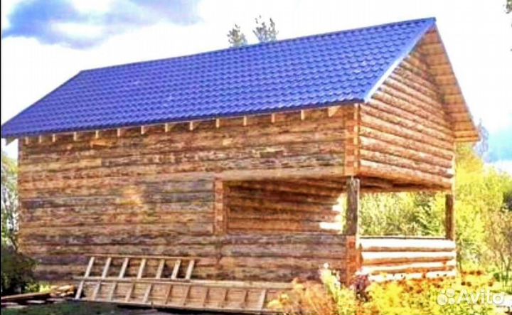 Сруб дома 6х9м, 1,5 этажа с Доставкой