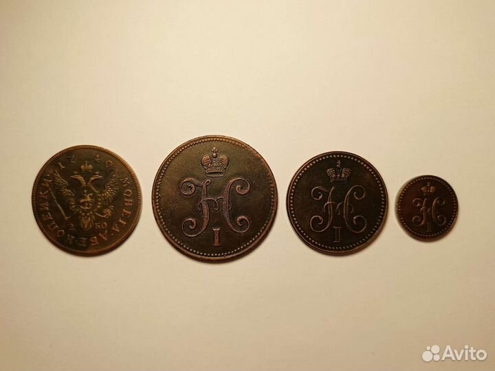 Копии царских монет
