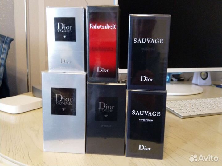 Парфюмерия мужская Dior Homme, Intense, Fahrenheit