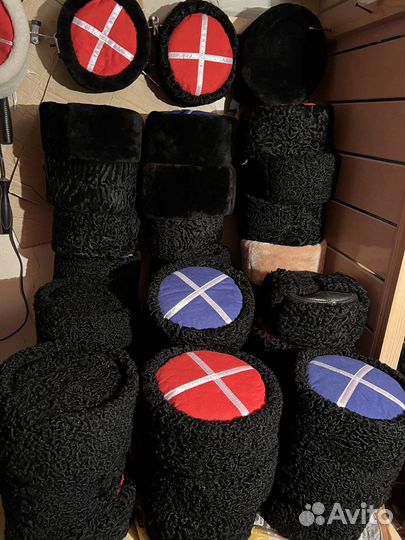 Шапка кубанка мужская казачья