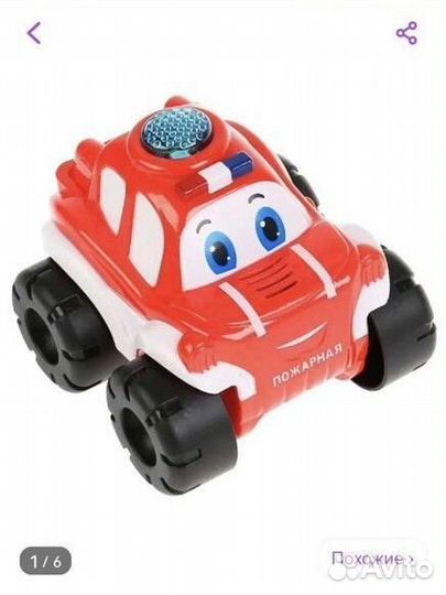 Машинка музыкальная умка