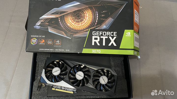 Видеокарта gigabyte rtx 3070 gaming oc
