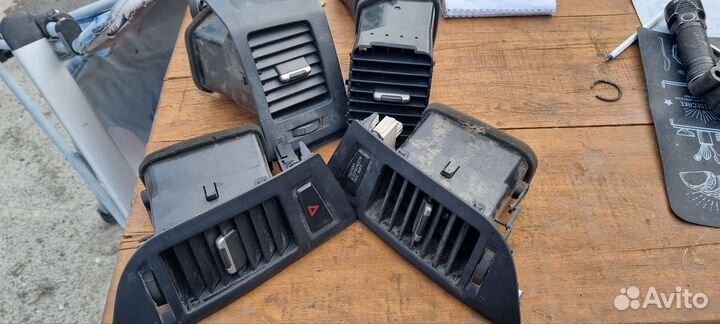 Дефлектора панели приборов паджеро 4