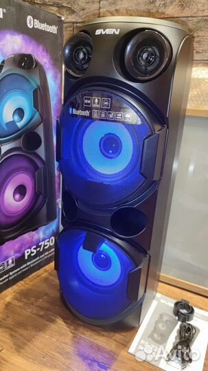 Домашняя аудиосистема Sven PS-750 80Вт и dexp 52Вт