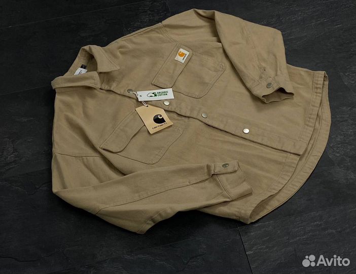 Весення джинсовая рубашка Carhartt