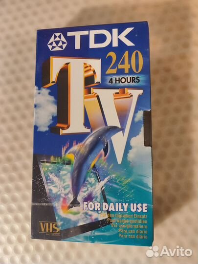 Видео кассеты VHS, новые