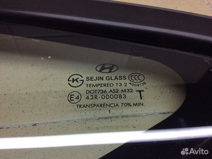 Стекло кузовное глухое левое Hyundai Ix35