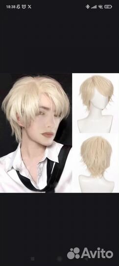 Парик блонд