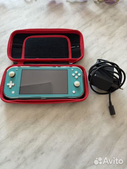 Nintendo switch lite с играми