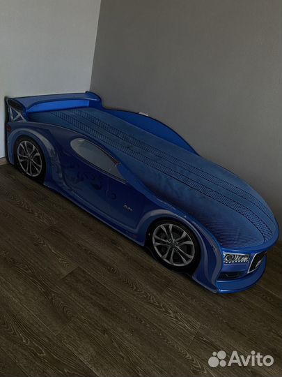 Кровать машина с ящиком