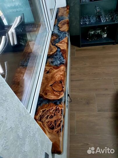 Подоконник из массива на заказ