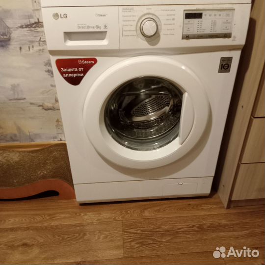Стиральная машина бу lg 6 кг