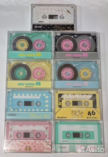 Винтажные аудиокассеты sanyo 46/60 В коллекцию
