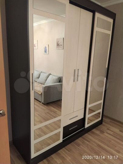 1-к. квартира, 42 м², 7/17 эт.