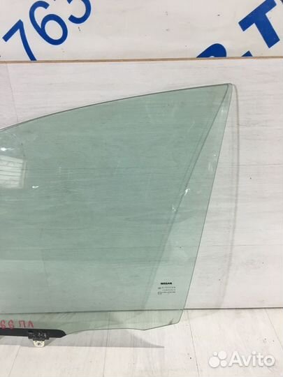 Стекло передней двери лев. nissan almera G15 1.6 м