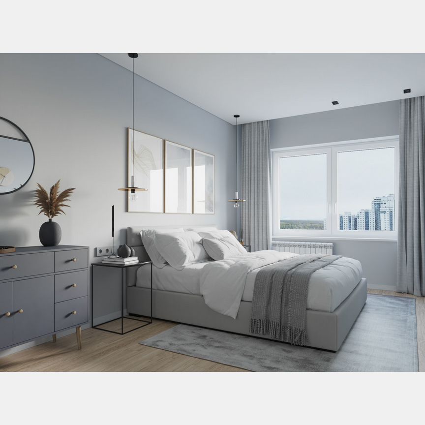 1-к. квартира, 38,4 м², 9/16 эт.
