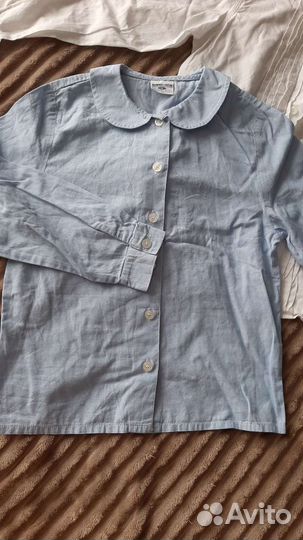 Рубашки школьные для девочки 128