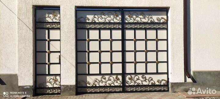 Кованые ворота