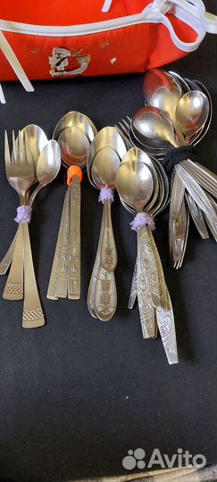 Ложки вилки нержавейка СССР