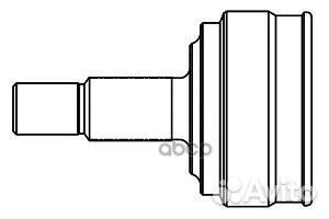 Шарнир равных угловых скоростей наружн. citroen