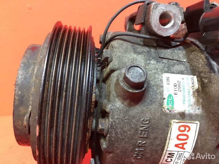 Компрессор кондиционера Hyundai Santa Fe CM (Б/У)