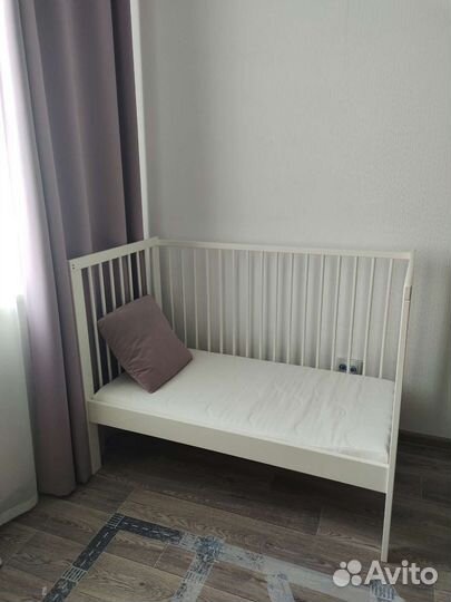 Детская кровать IKEA Гулливер 120х60