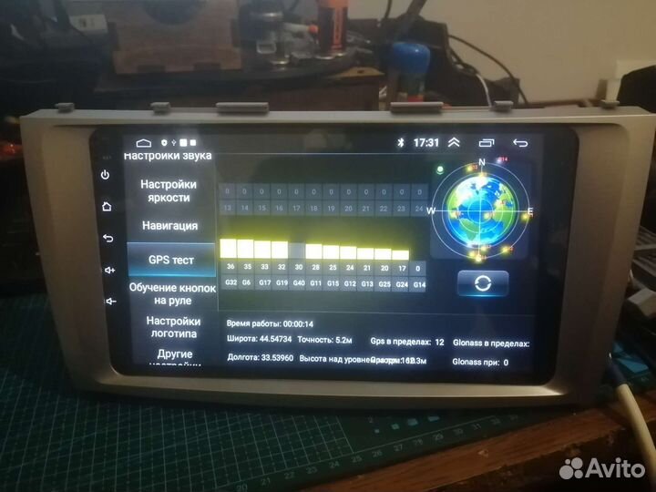 Магнитола android Toyota Camry 40