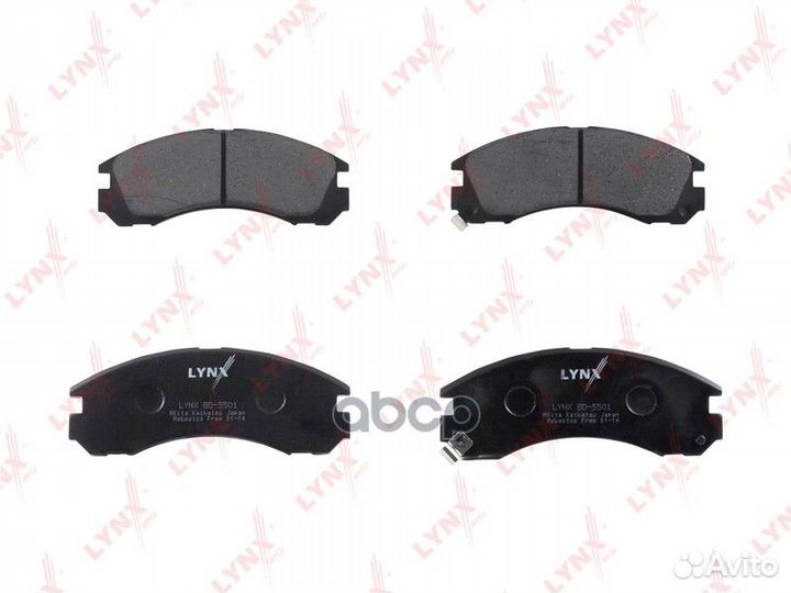 Колодки тормозные дисковые перед BD5501 LYN