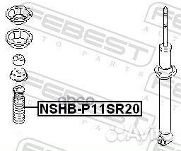 Пыльник-отбойник амортизатора перед прав/лев