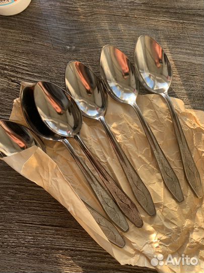 Ложки столовые из нержавейки СССР