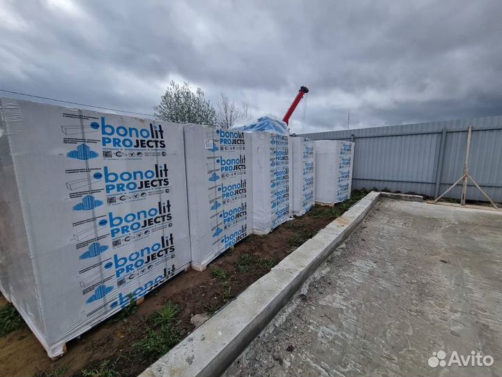 Газоблок Перегородочный