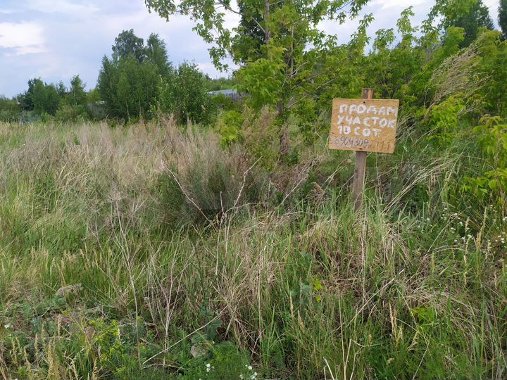 Участок 9,8 сот. (СНТ, ДНП)
