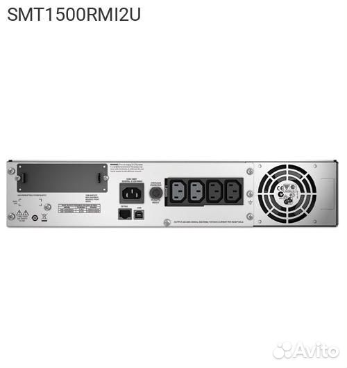 SMT1500RMI2U, ибп APC by SE Smart-UPS SMT 1500 ва, R