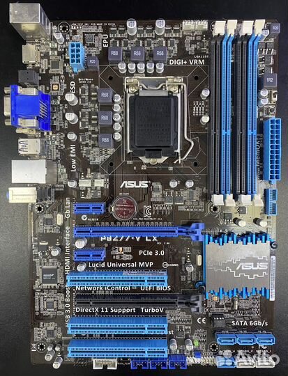 Материнская плата asus P8Z77-V LX 1155