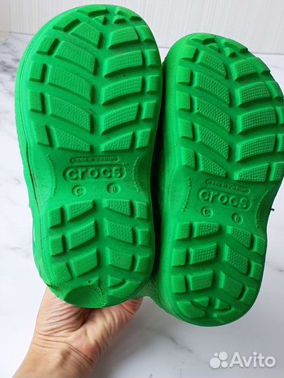 Сапоги резиновые crocs крокс