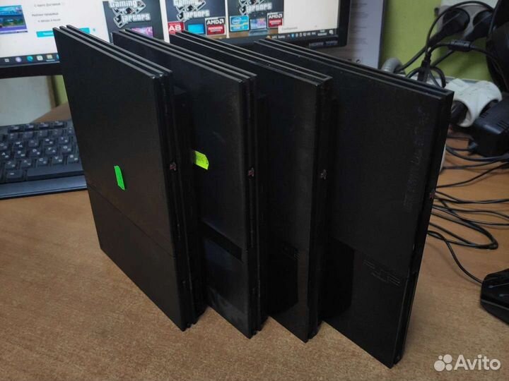 Приставка sony PS2 + 5игр