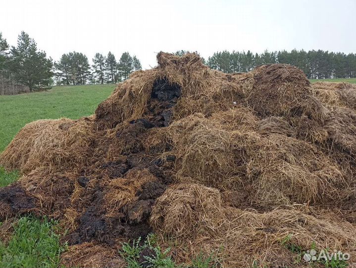 Навоз, торф