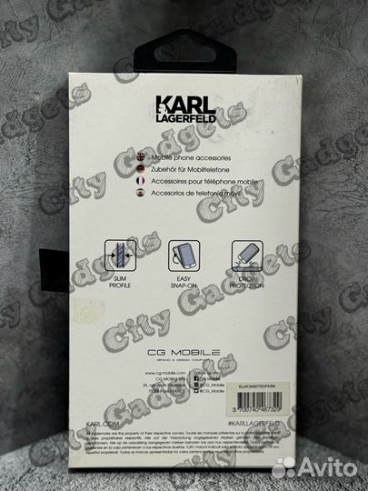 Чехол Karl Lagerfeld iPhone 11Pro Gradient Black