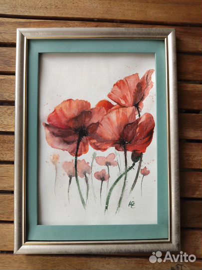 Картина акварелью 