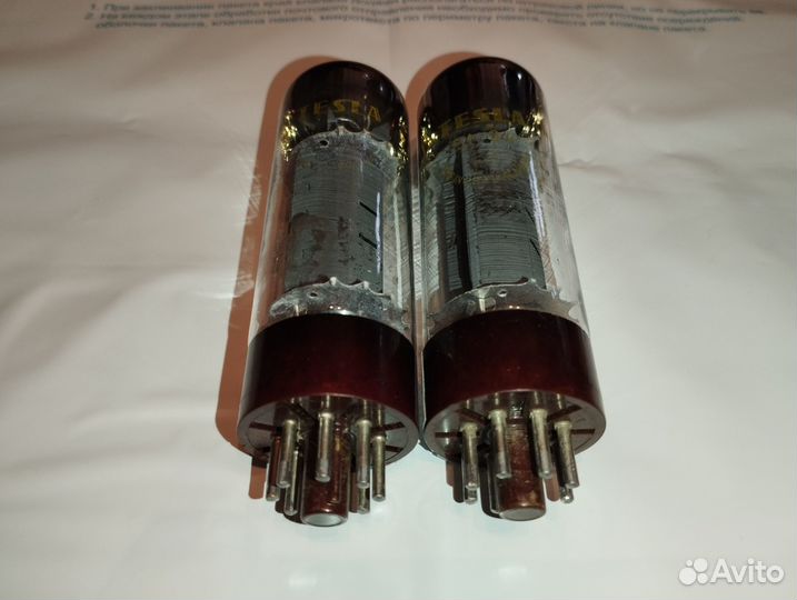 Радиолампы EL34 Tesla, EL 34 RFT