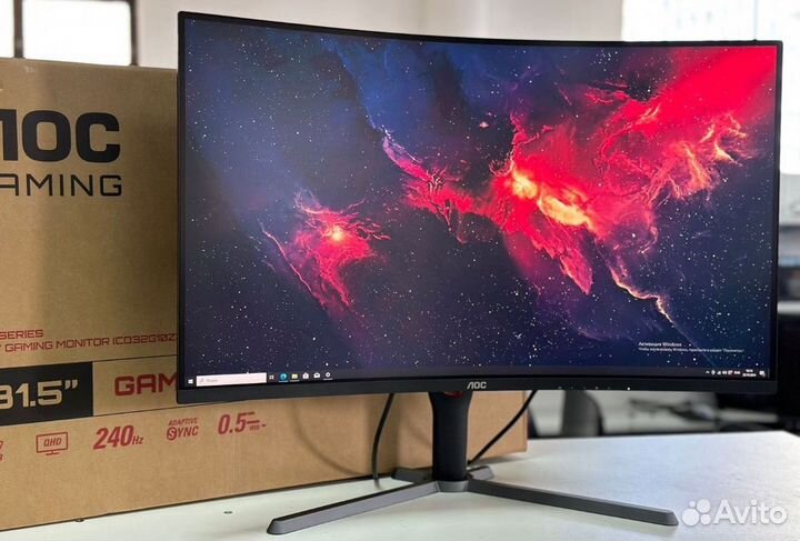 Новый Игровой монитор AOC Gaming g10 240HZ 2K