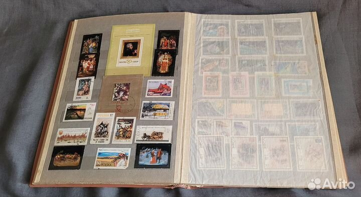 Альбом с марками СССР
